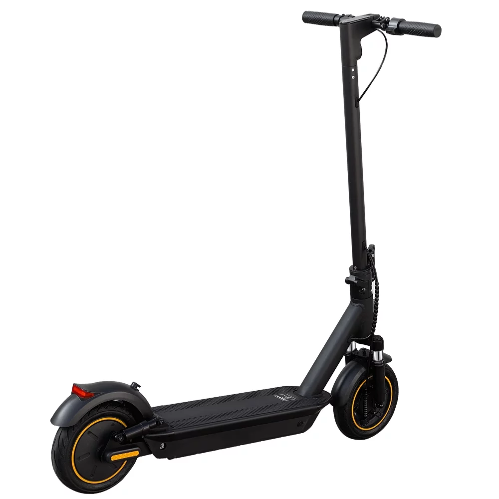 AOVOPRO Esmax 500W 10' Foldable Electric Scooter for Adults with Air Tire and Dual Shock Absorption, Dual Braking - Womvr