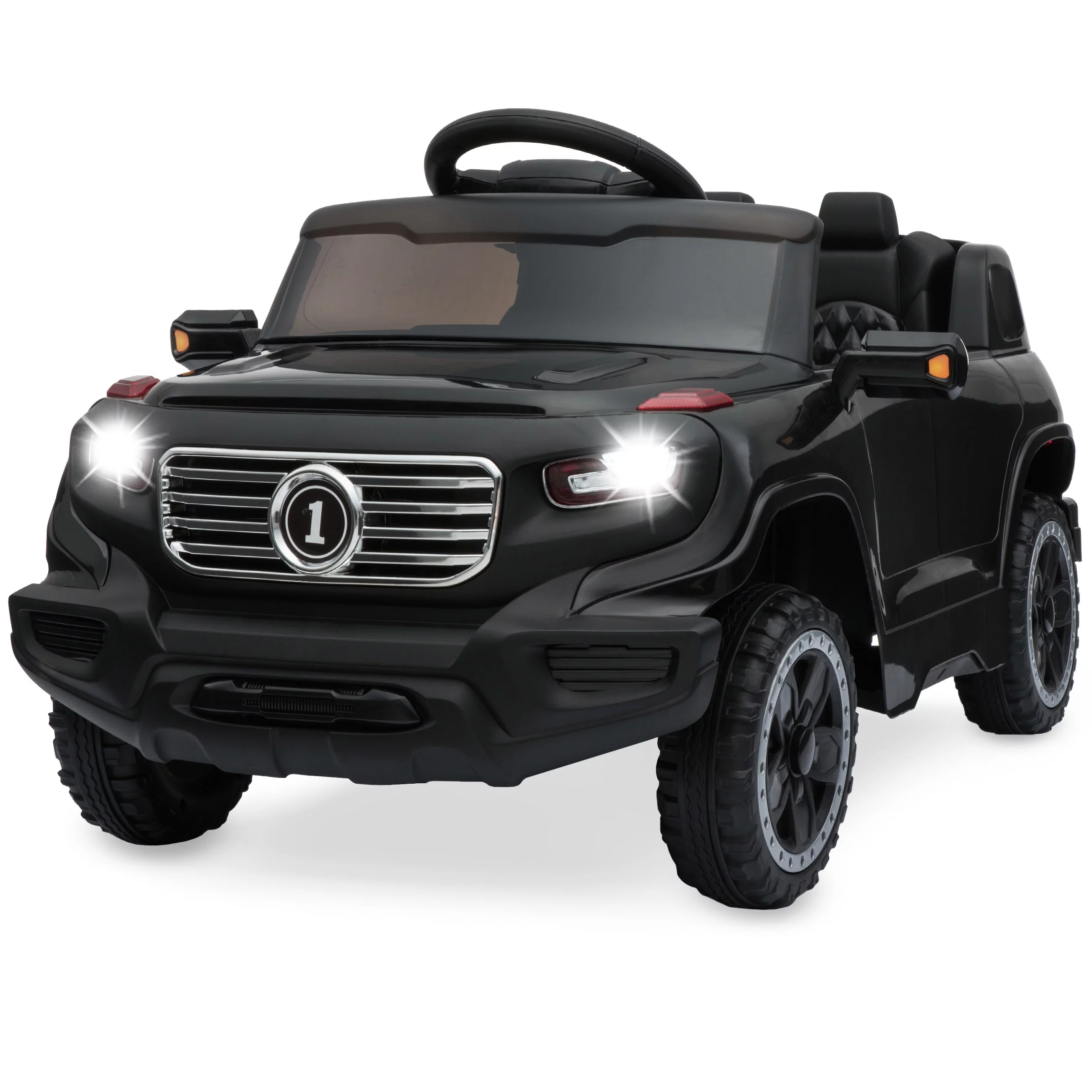 Best Choice Products 6V Kids Ride On Car Truck w/ Parent Control, 3 Speeds, LED Headlights, MP3 Player, Horn - Pink - Womvr