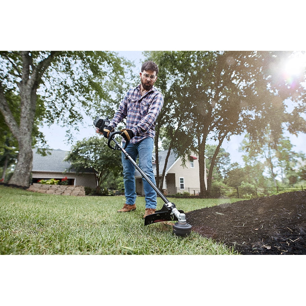 Black Max 2-Cycle 25cc Full Crank Straight Shaft Attachment Capable String Trimmer - Womvr