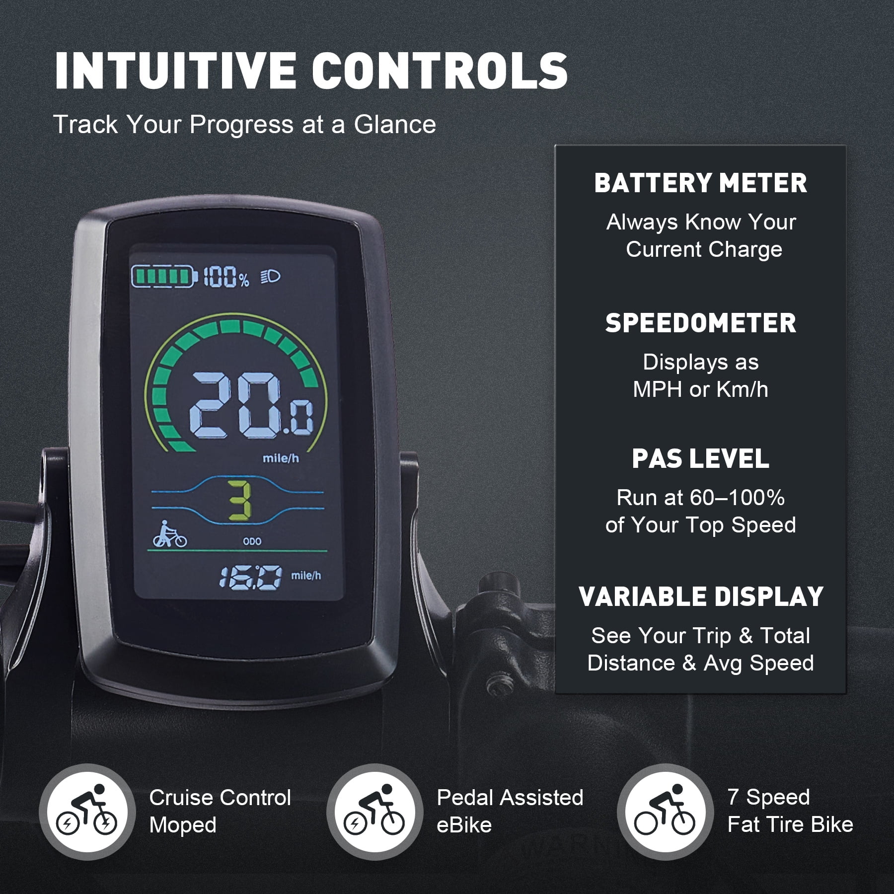 Viribus Electric Mountain Bicycle 26