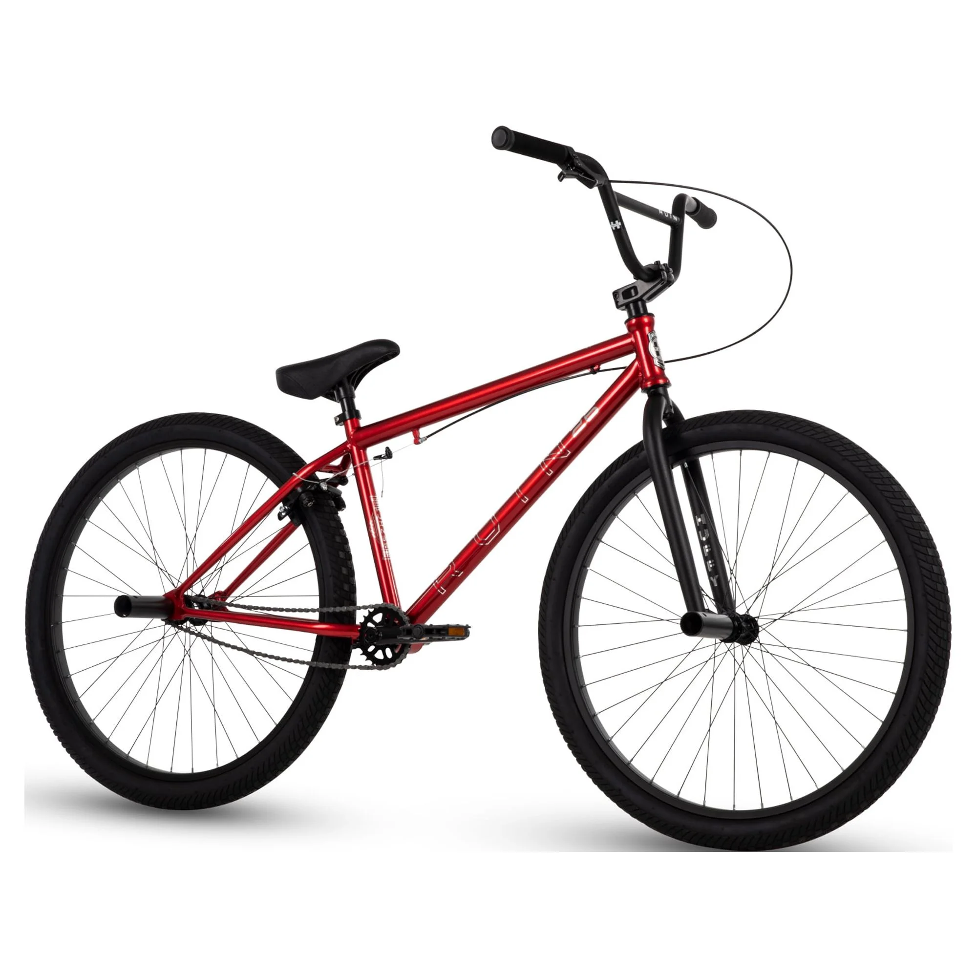 Huffy Ruin 26-inch Men's BMX Freestyle Bicycle, Ages 12+ Years,  Red - Womvr