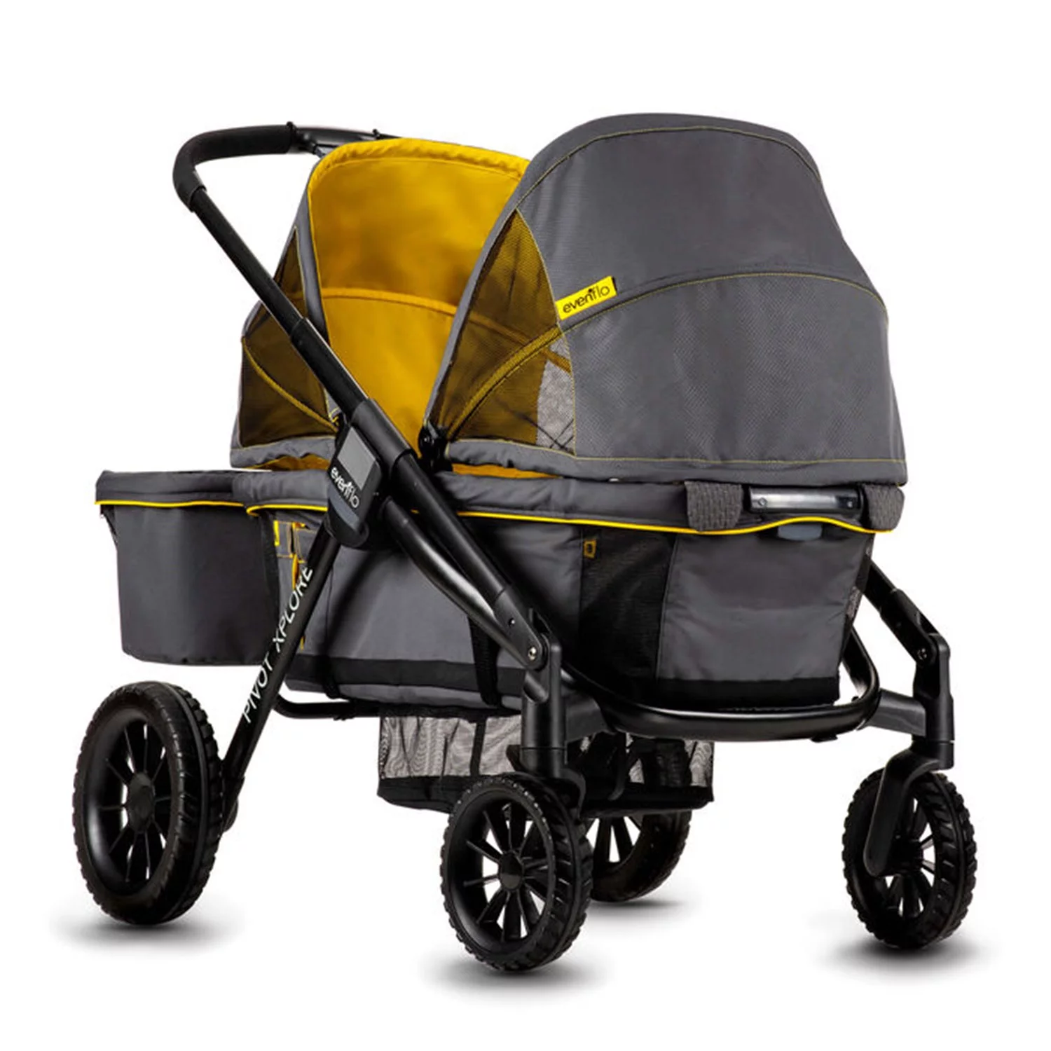 Evenflo Pivot Xplore All Terrain Stroller Wagon, Adventurer, Unisex, 6 Months - 5 Years - Womvr