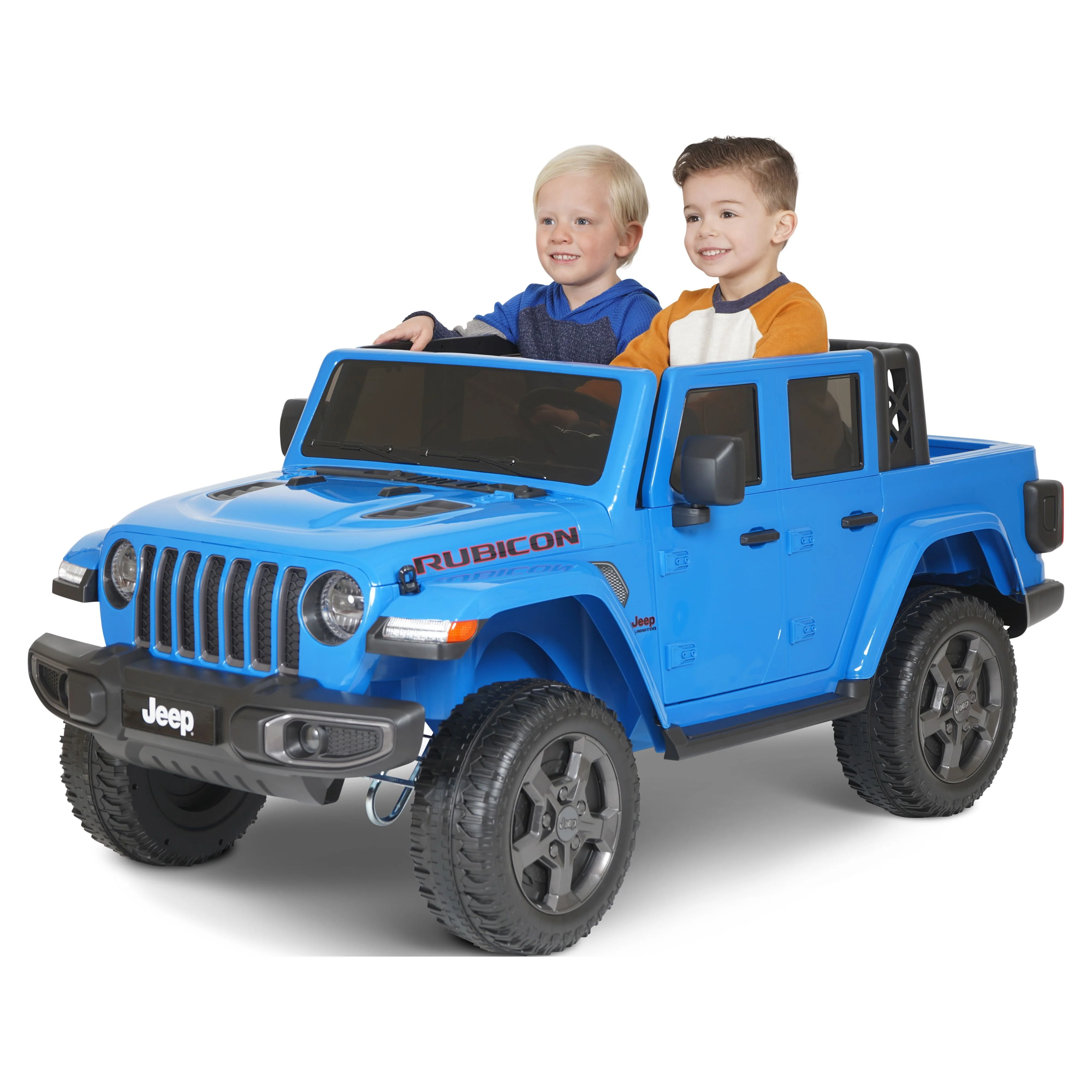 12V Jeep Gladiator Battery Powered Ride-on by Hyper Toys, Grey, for a Child Ages 3-8 - Womvr