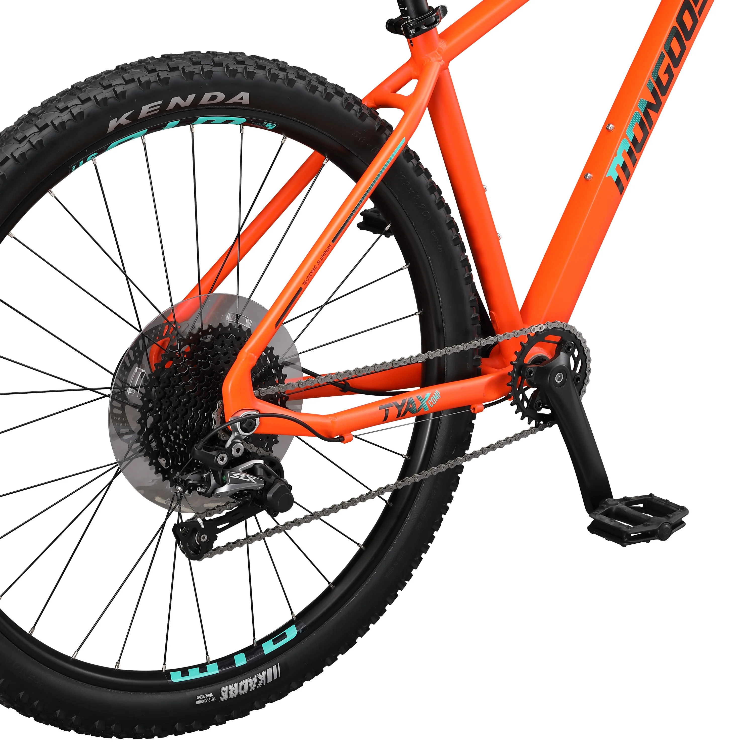 Mongoose Tyax 29 Comp Adult Unisex 29-in. Mountain Bike, Orange - Womvr