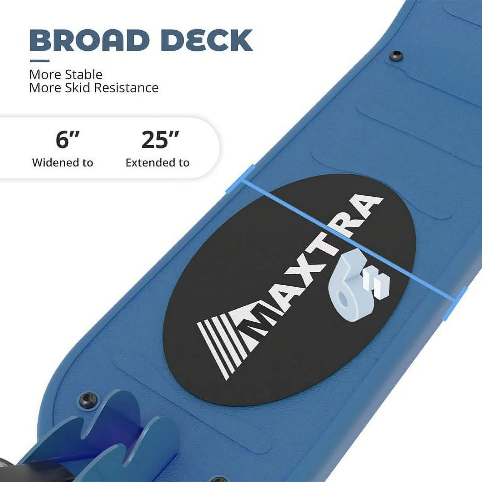 Maxtra Scooters E100 Electric Scooter for Kids Ages 6-12 - Up to 10 Mph, Foldable and Adjustable Handlebar - Womvr