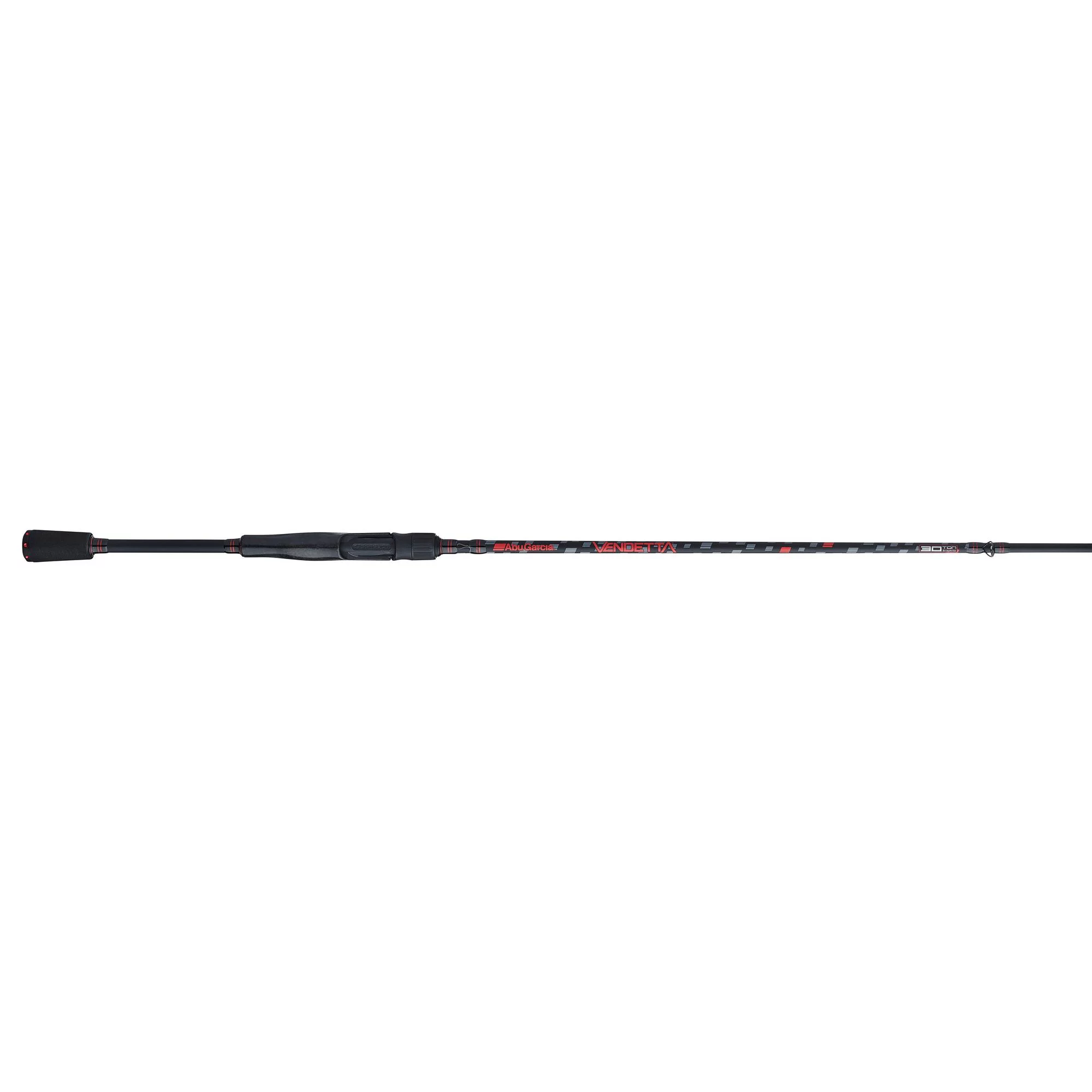 Abu Garcia 6'9” Vendetta Casting Fishing Rod, 2 Piece Rod - Womvr
