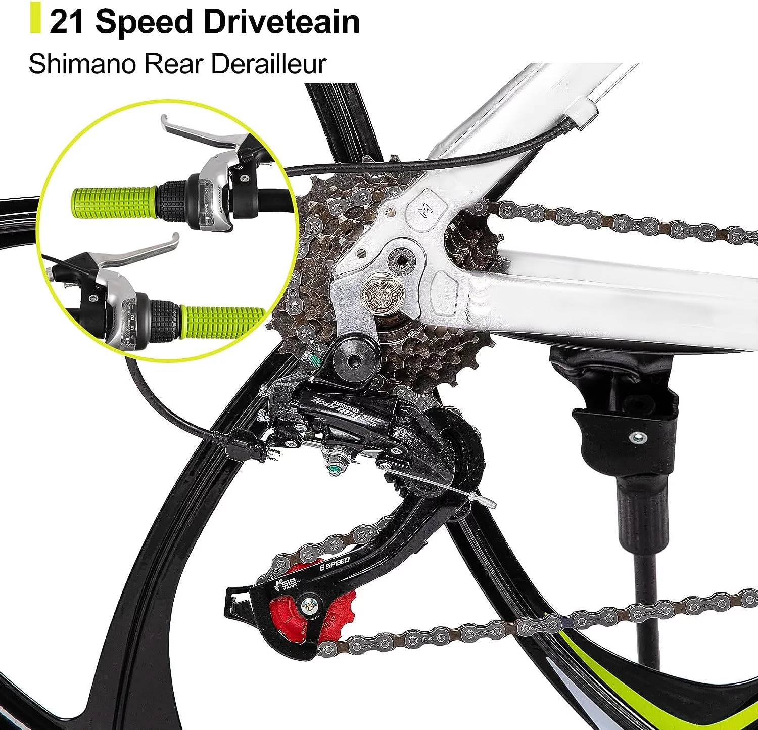 Hiland Humtway 26 inch Mountain Bike for Mens and Womens. - Womvr