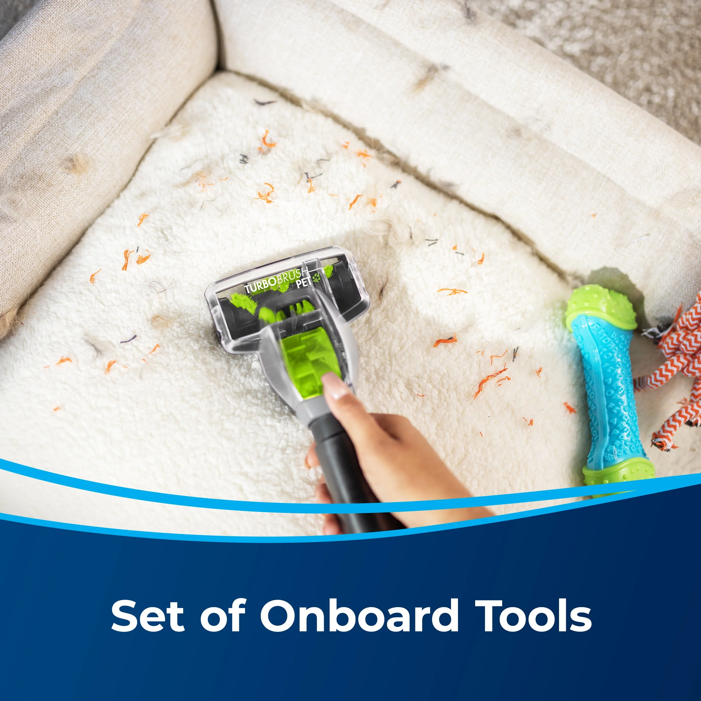 BISSELL PowerForce Helix Turbo Rewind Pet Upright Vacuum 3333 - Womvr