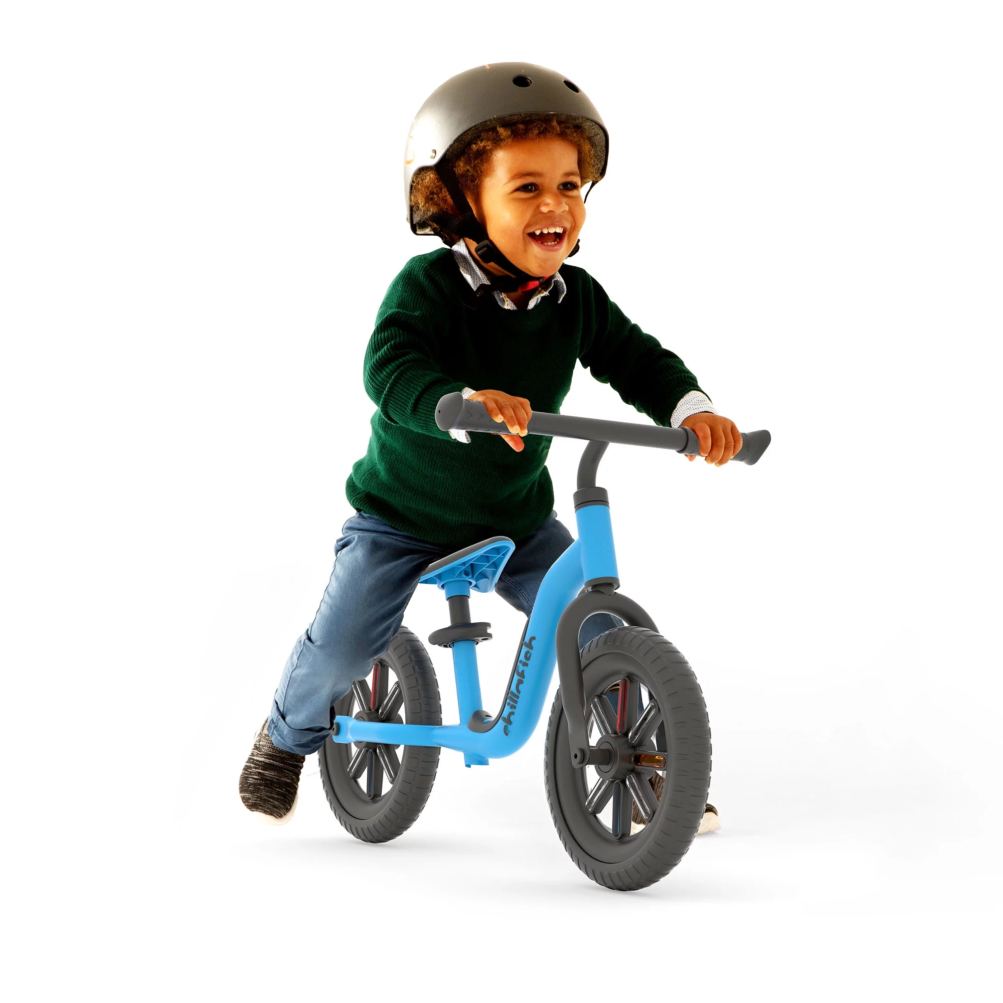 Chillafish Buzzi 10' Balance Bike for Kids 1.5 years and older, Lightweight Toddler Bike with Adjustable Seat - Womvr