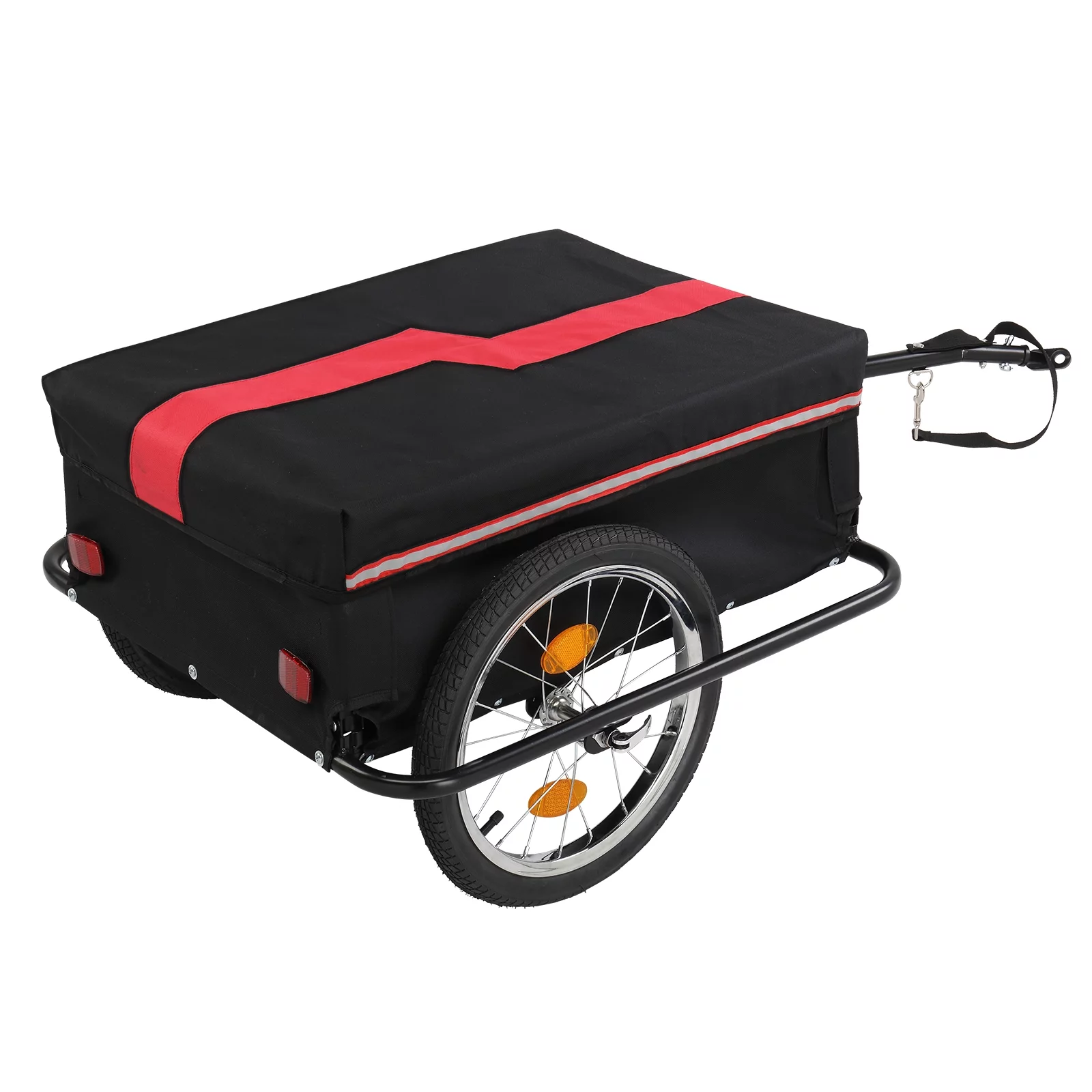 IVV Bike Cargo Trailer, Bicycle Luggage Wagon Trailer Folding Frame & Quick Release 16