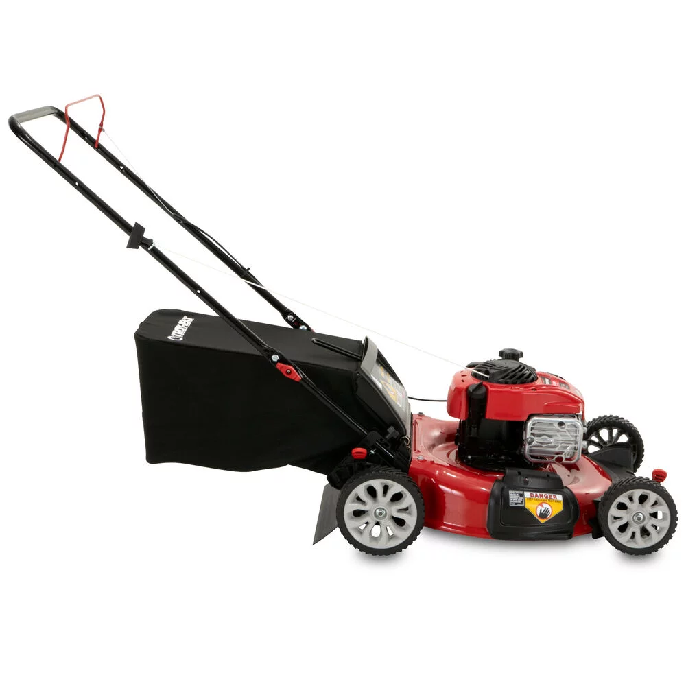 Troy-Bilt TB120B Walk Behind Push Mower 21 in. with 3-in-1 Cutting Triaction Cutting System - Womvr