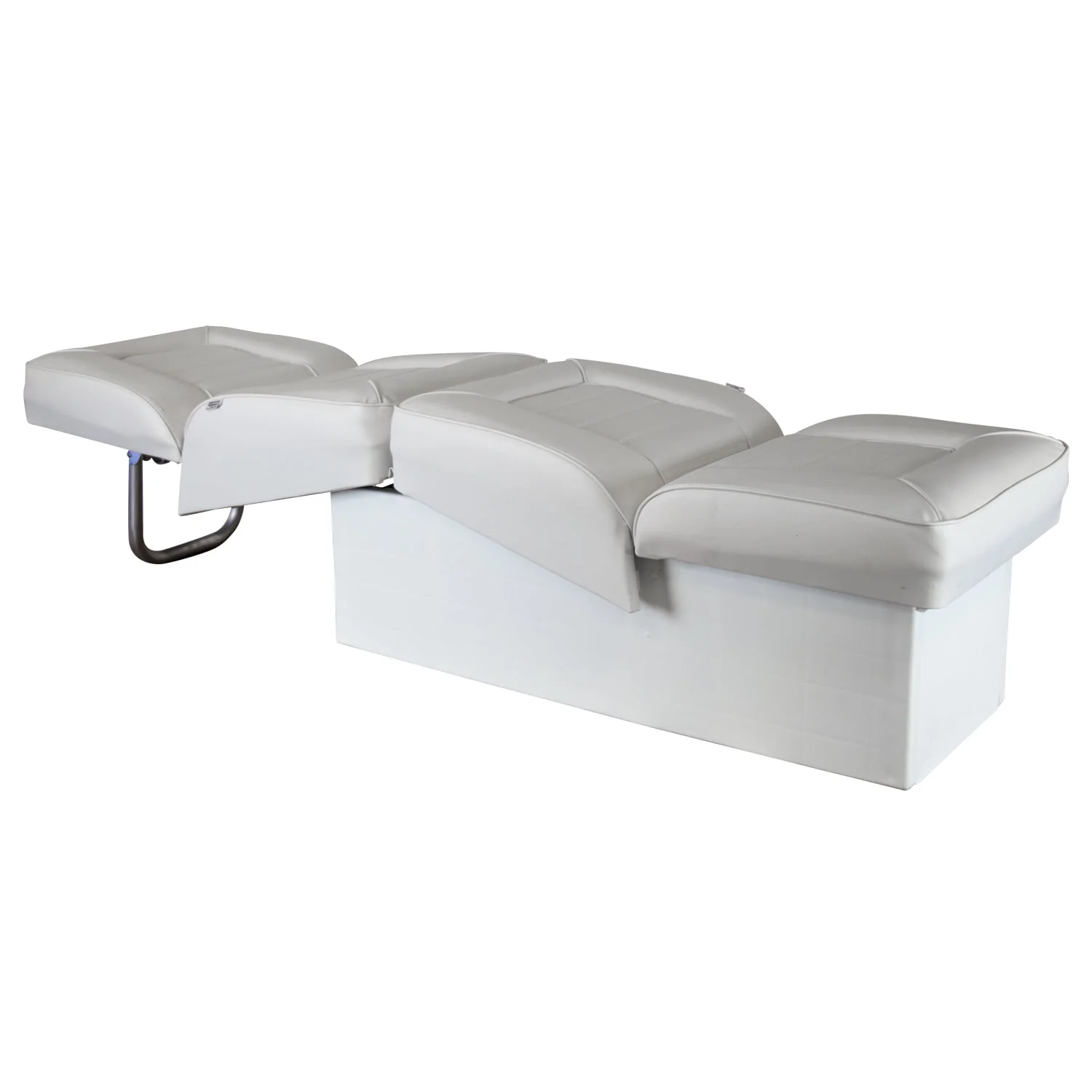 Wise 8WD505P-1-710 Bucket Style Back to Back Lounge Seat, White - Womvr