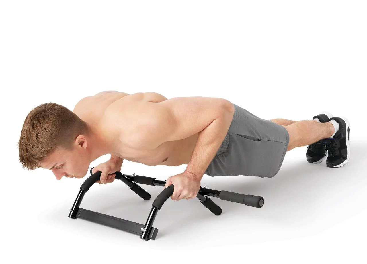 Athletic Works Multi-Function Pull-Up Bar, Black - Womvr