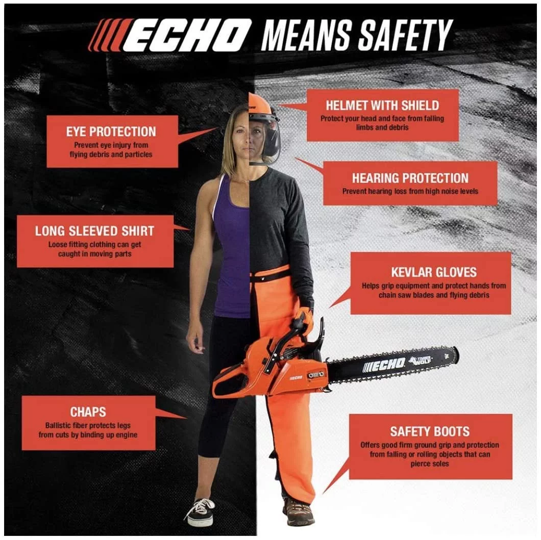 Echo 14-in. 35.8cc Gas 2-Stroke Top Handle Chainsaw - CS-355T-14 - Womvr