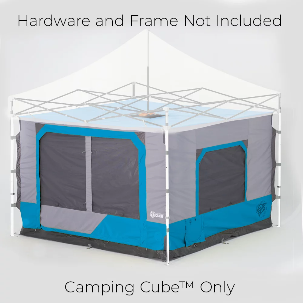 E-Z Up? Camping Cube? 6.4, Outdoor Camping Cube Converts to 10