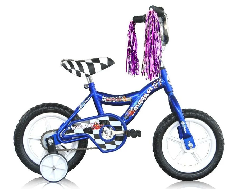 Wonder Wheels 12 In. Bike for 2-4 Years Old Kid's, EVA Tires and Training Wheels, Great for Beginner - Womvr