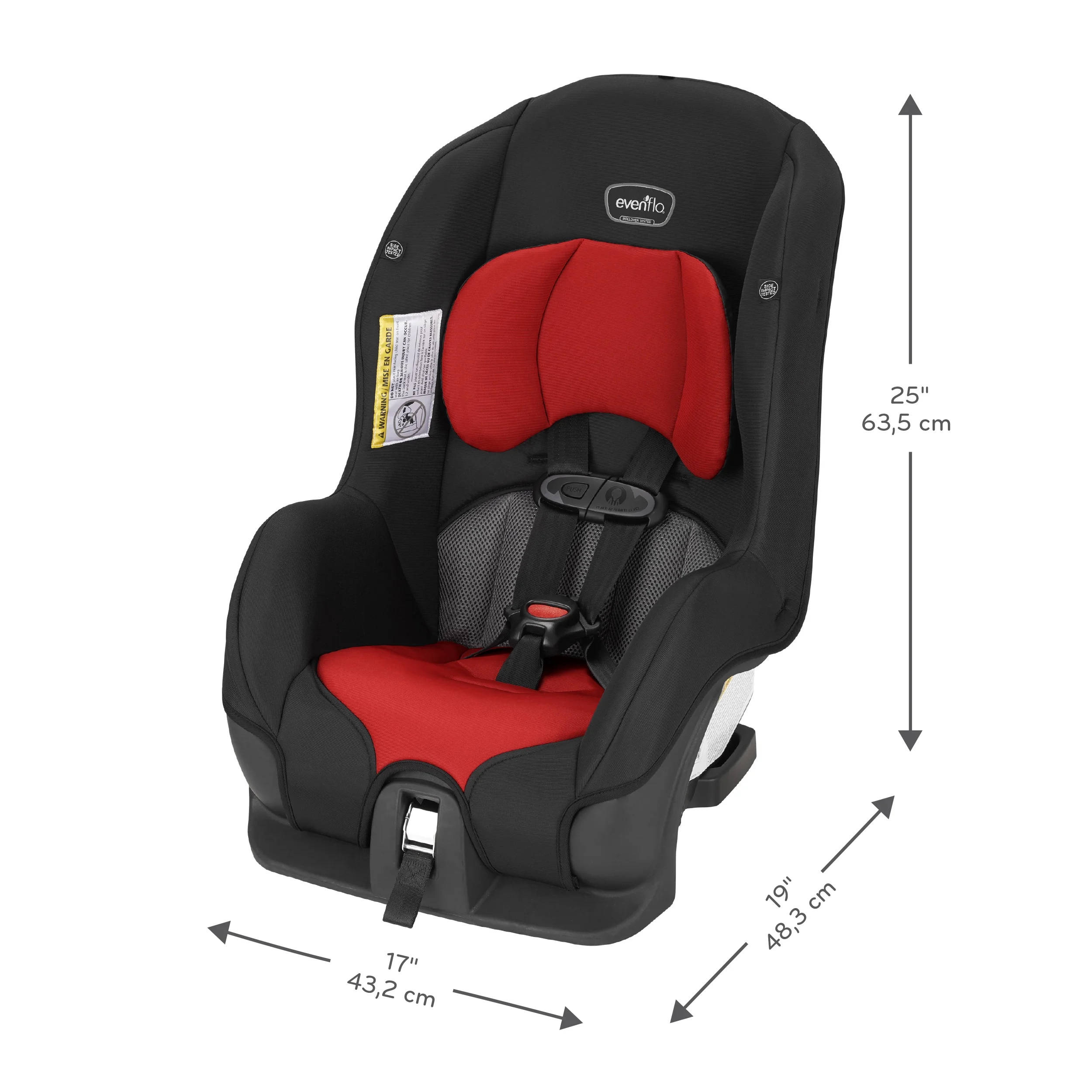 Tribute LX Convertible Car Seat (Jupiter Red) - Womvr