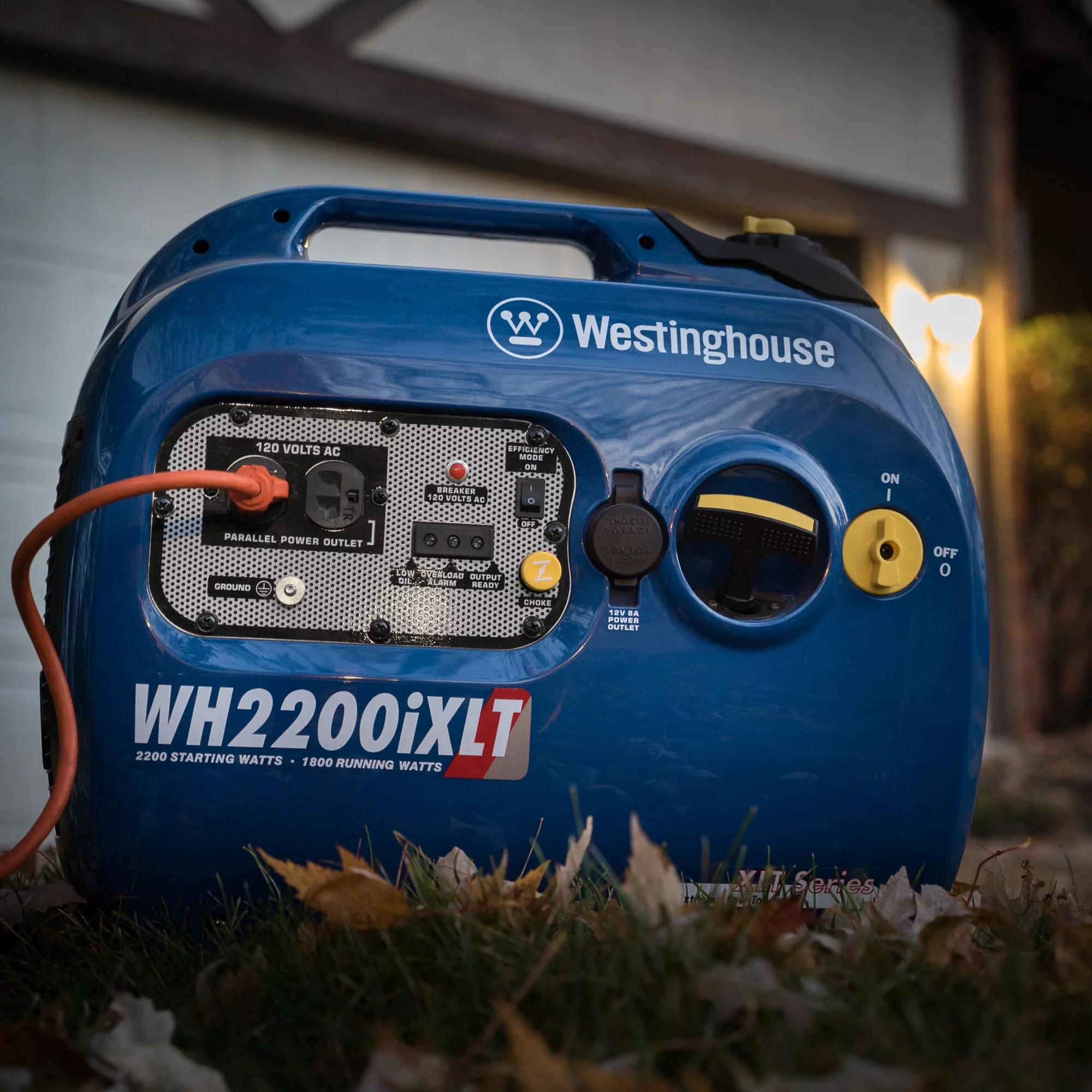 Westinghouse WH2200iXLT Portable Inverter Generator 1800 Rated Watts & 2200 Peak Watts - Womvr
