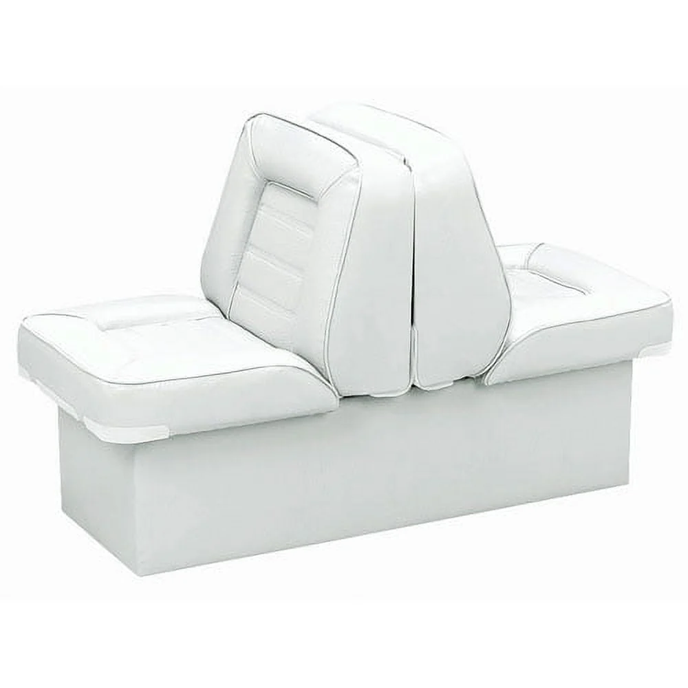 Wise 8WD505P-1-710 Bucket Style Back to Back Lounge Seat, White - Womvr