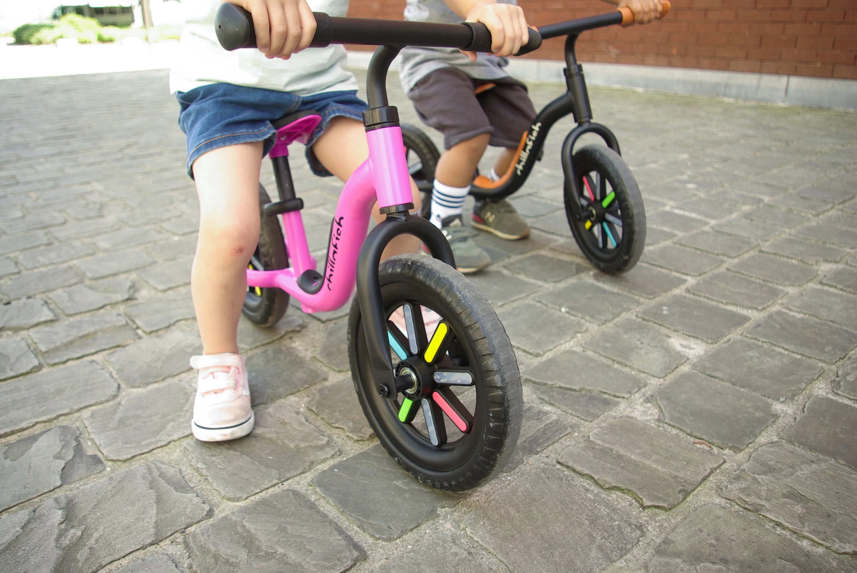 Chillafish Buzzi 10' Balance Bike for Kids 1.5 years and older, Lightweight Toddler Bike with Adjustable Seat - Womvr