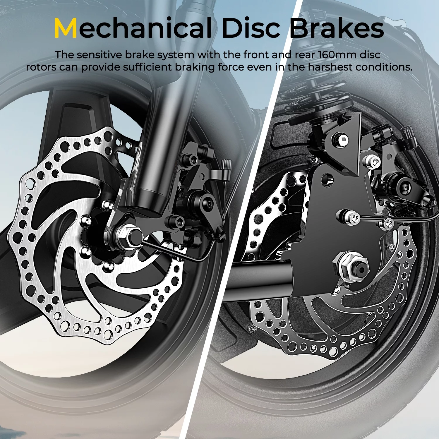 Sohamo Electric Bike 36V 10Ah Folding E-Bike, 400W Motor, Max 20mph, 3 Levels Assist, Mini E-bike for Teens and Adults - Womvr