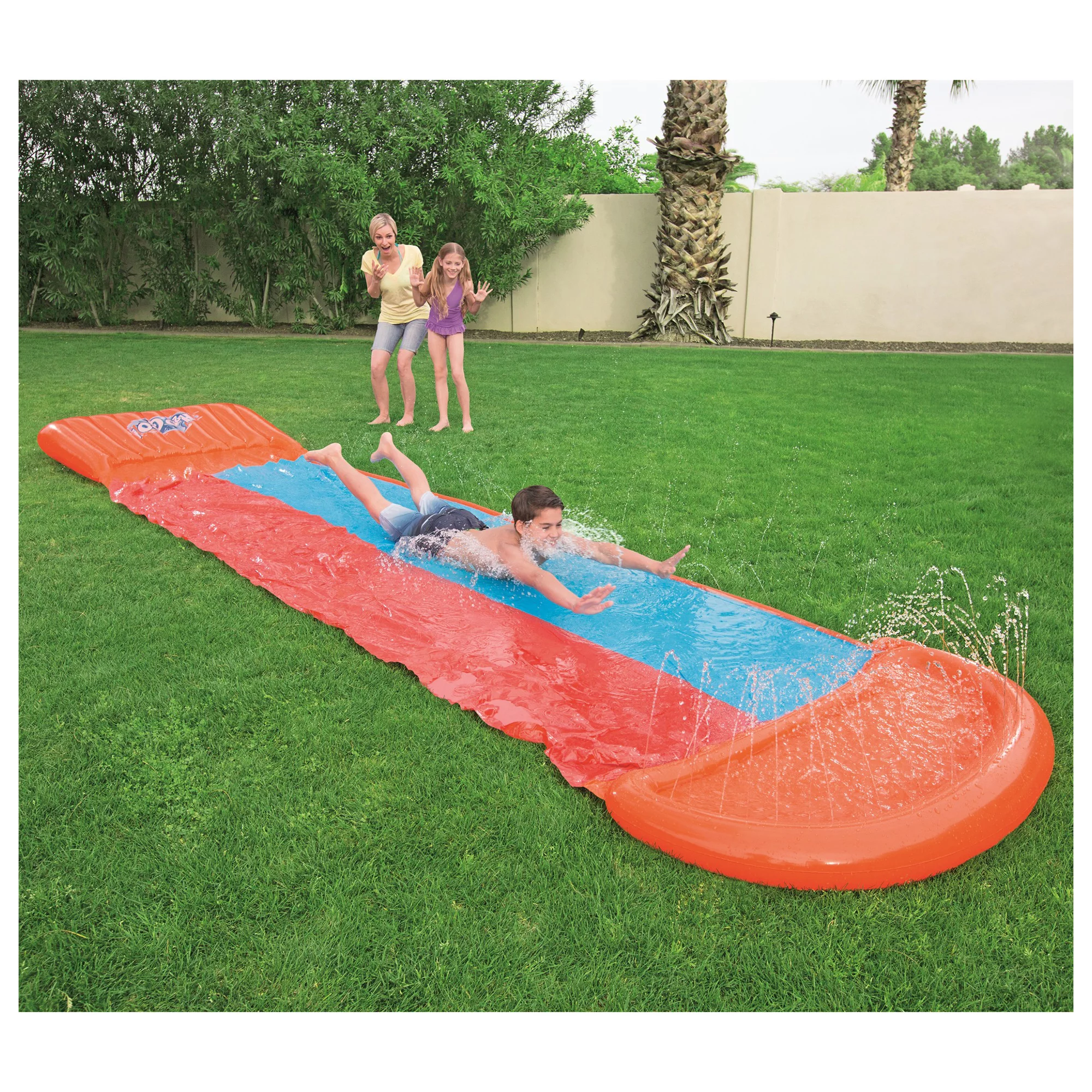 H2OGO! 18' Inflatable Double Slide, Children - Womvr
