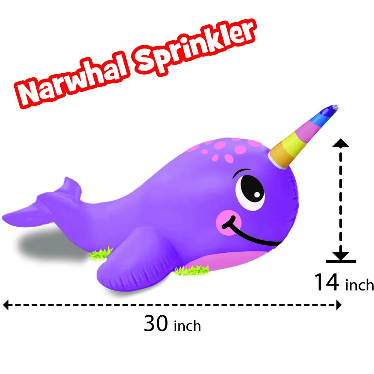 Little Tikes LT Narwhal Spray Pool, Kids ages 3-6 - Womvr