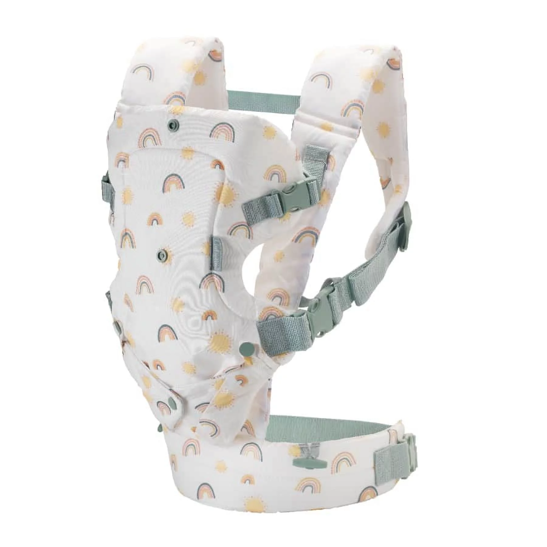 Infantino Nature & Nurture Convertible Baby Carrier, 4-Position, 8-32lbs, 0-9 Months, Sandy Tan - Womvr