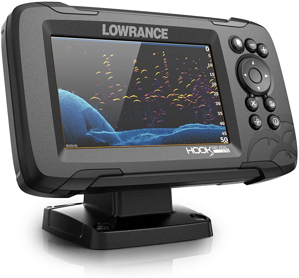 LOWRANCE 000-15856-001 HOOK Reveal 5 Splitshot C-Map Contour+ - Womvr