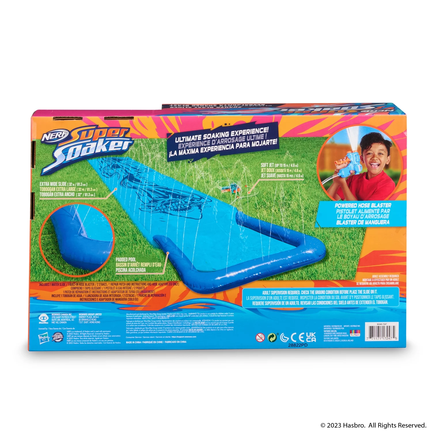 NERF Super Soaker - Soaker Blast Slider by WowWee - Womvr