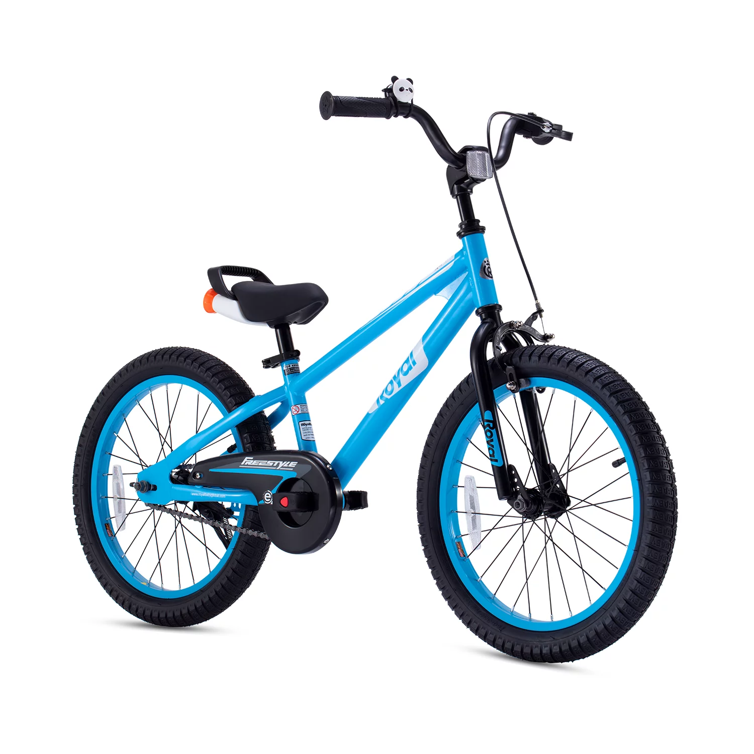 RoyalBaby EZ Kids Bike Easy Learn Balancing to Biking 14 Inch Balance & Pedal Bicycle Instant Assembly for Boys Girls Ages 3-5 Years Blue - Womvr