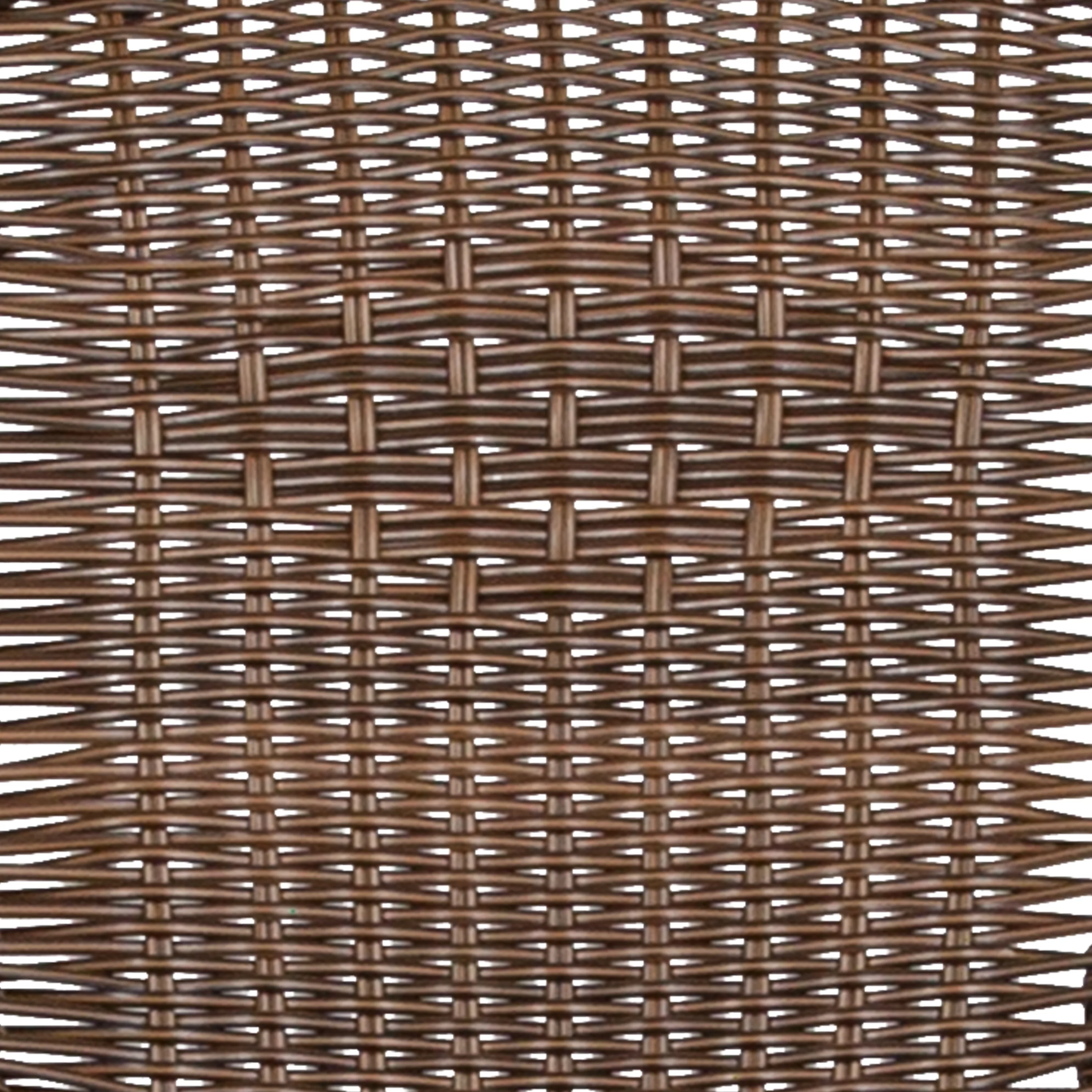 Emma + Oliver 2 Pack Gray Rattan Indoor-Outdoor Restaurant Stack Chair with Curved Back - Womvr