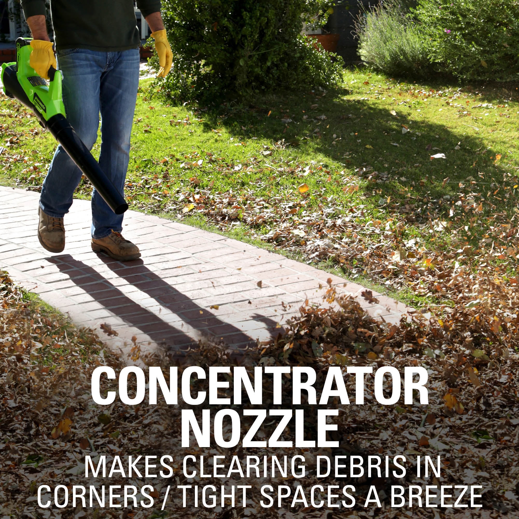 Greenworks 40V String Trimmer/Leaf Blower Combo with (1) 2.0 Ah Battery 1301202 - Womvr