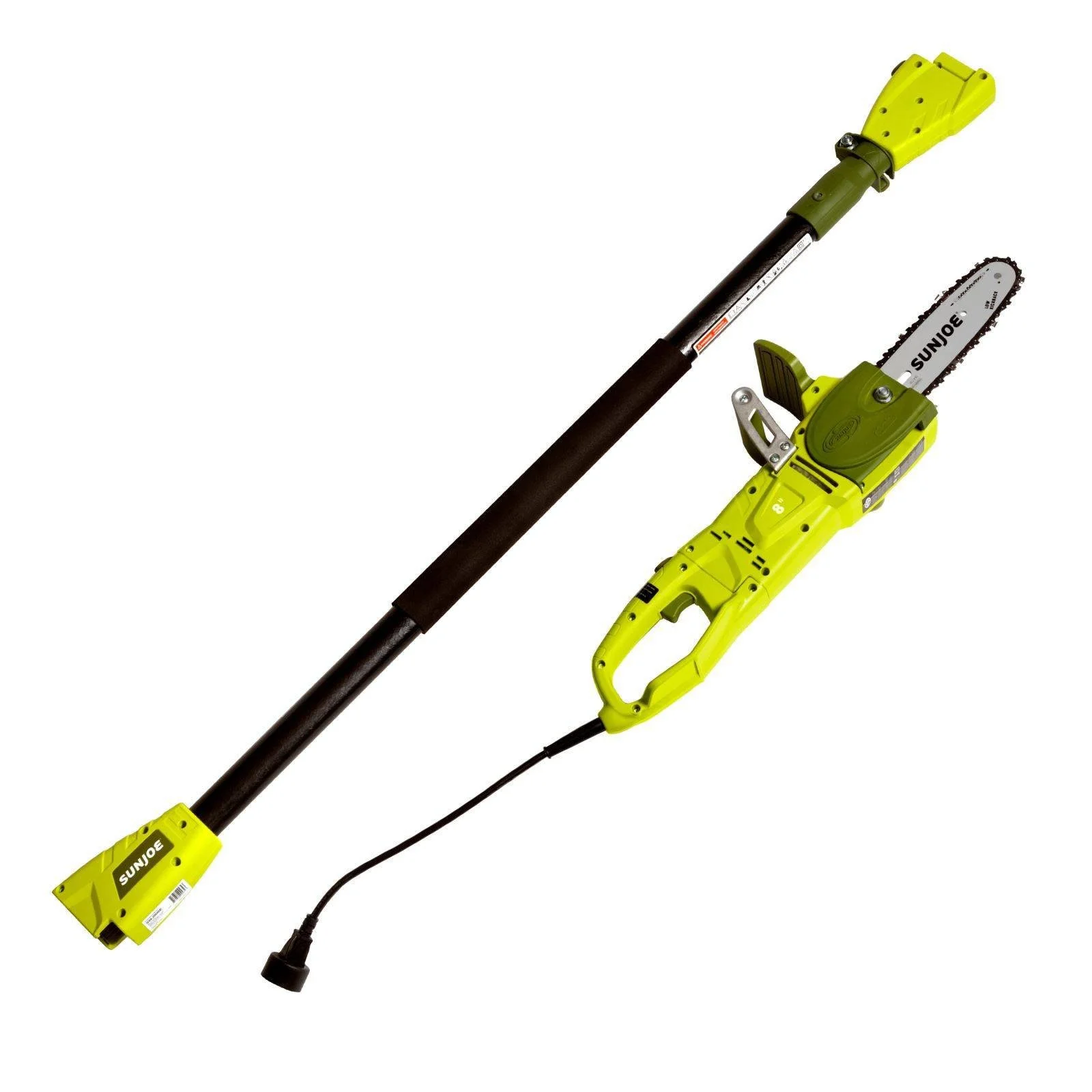 Sun Joe 2-in-1 Electric 8-inch Convertible Pole Saw, 8-Amp - Womvr