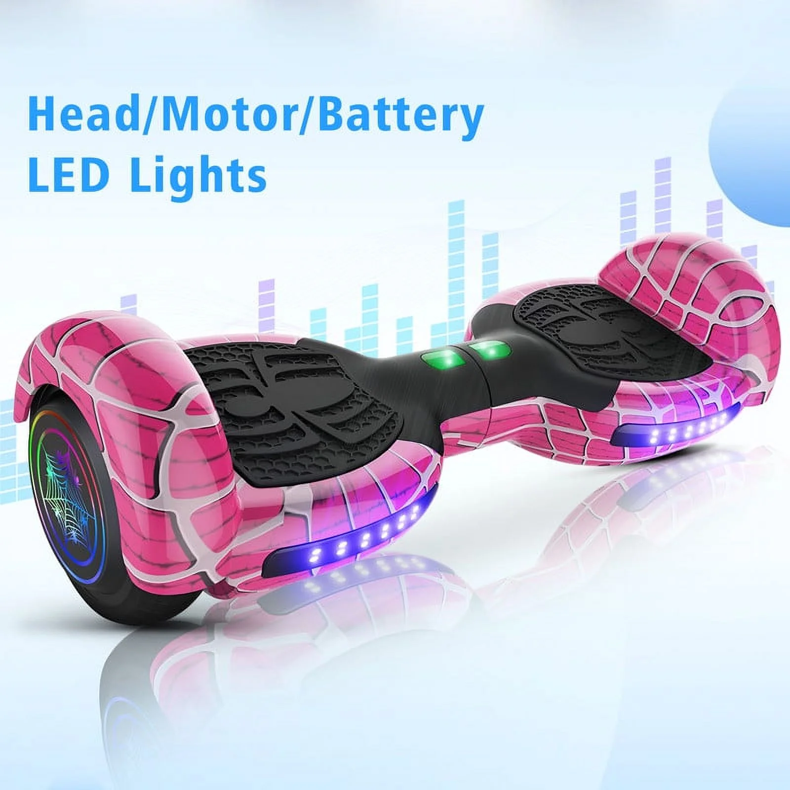 JOLEGE Hoverboard Go Kart Combo, 6.5