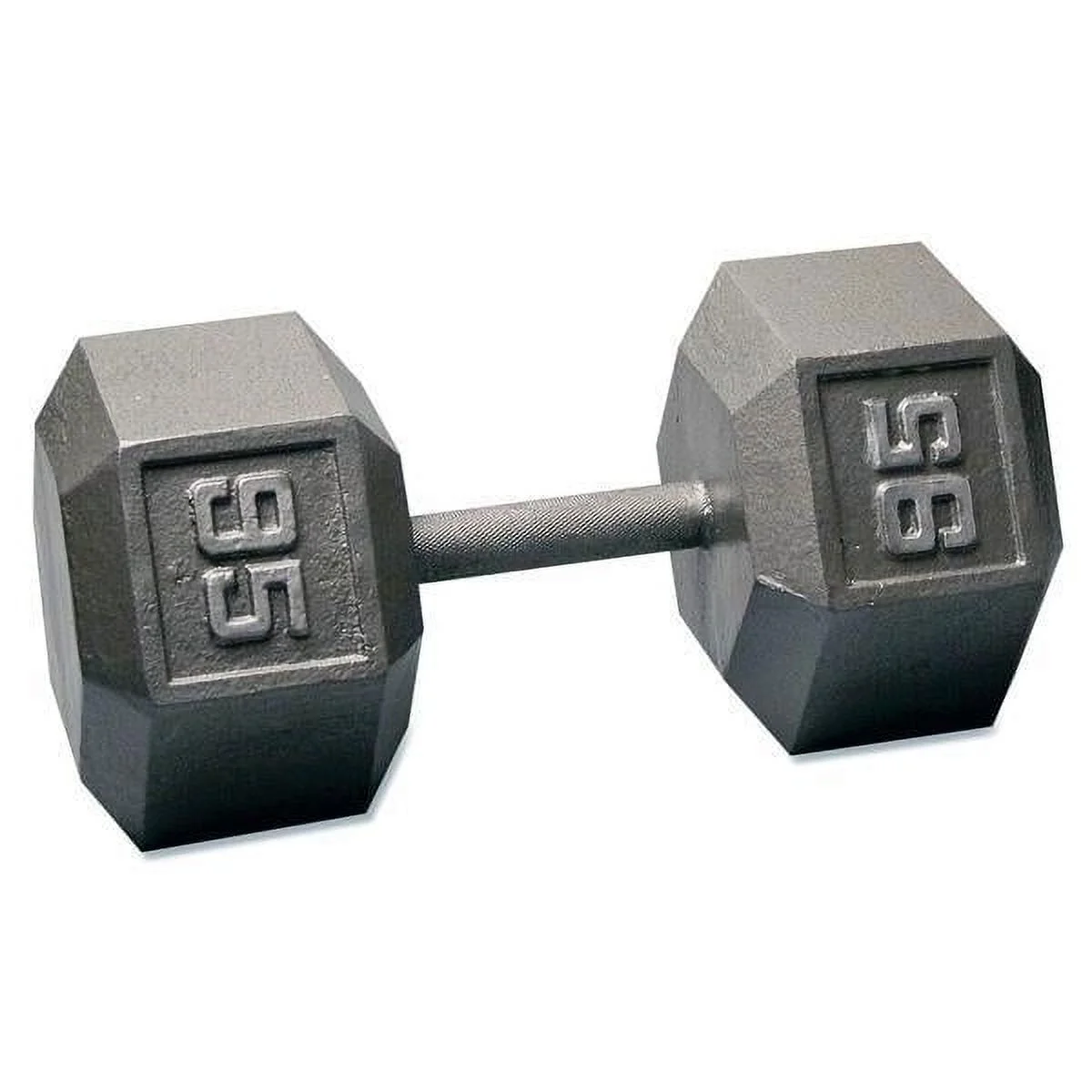 Body-Solid Cast Iron Hex Dumbbells, from 1 to 100 lb. 80 lb. - Womvr
