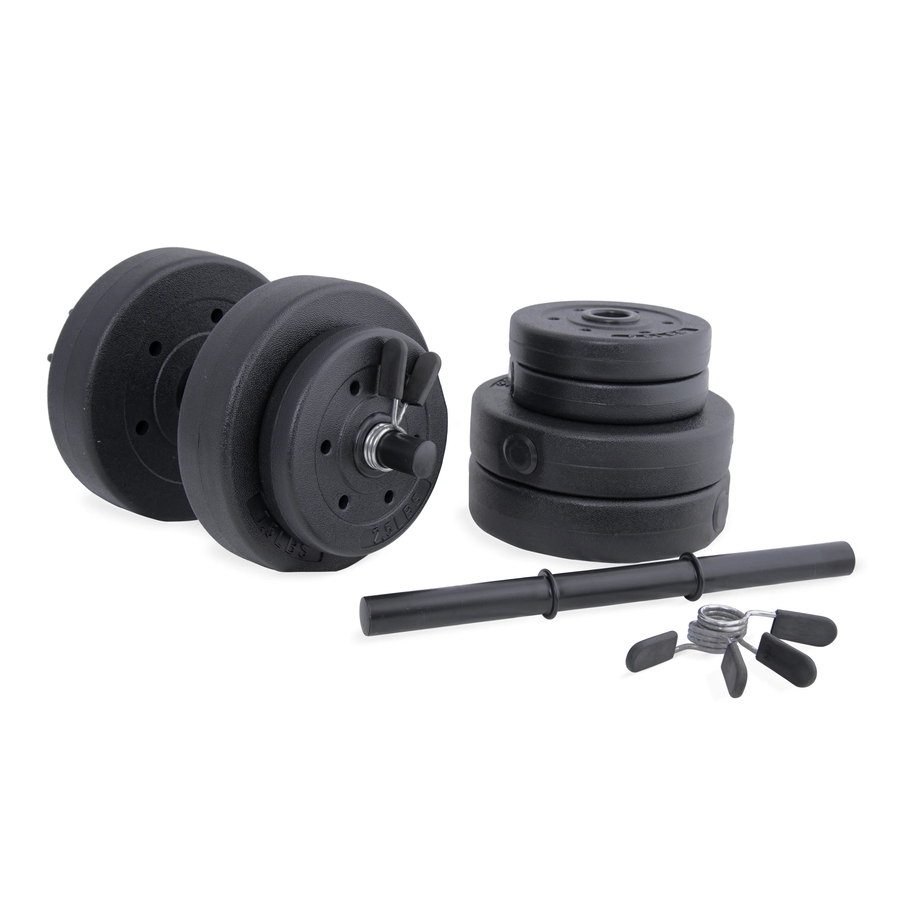 CAP Barbell 40-Pound Vinyl Dumbbell Set - Womvr