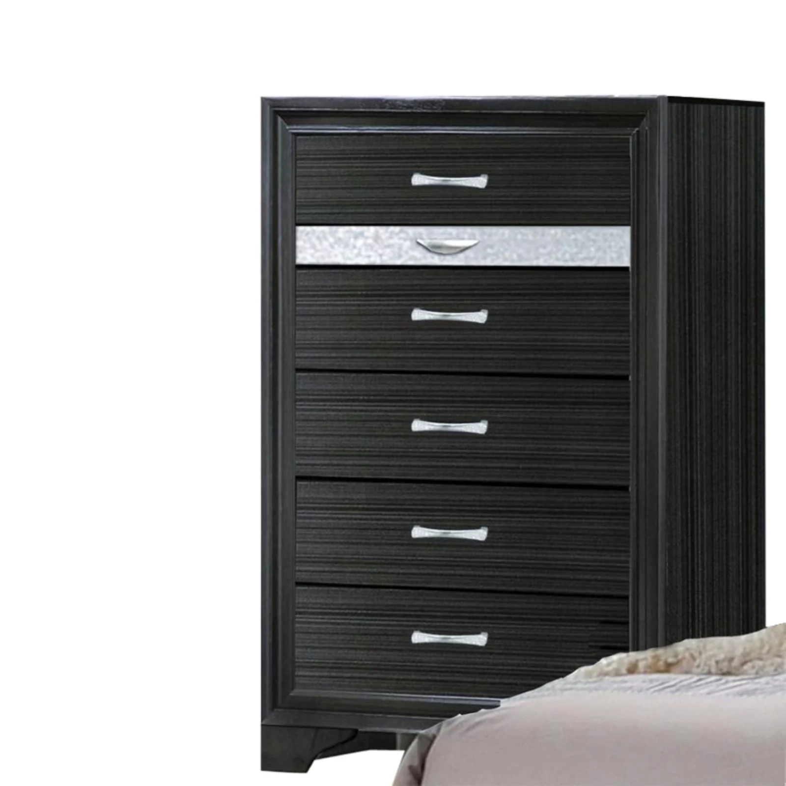 Benzara Two Tone 6 Drawer Bedroom Chest - Womvr