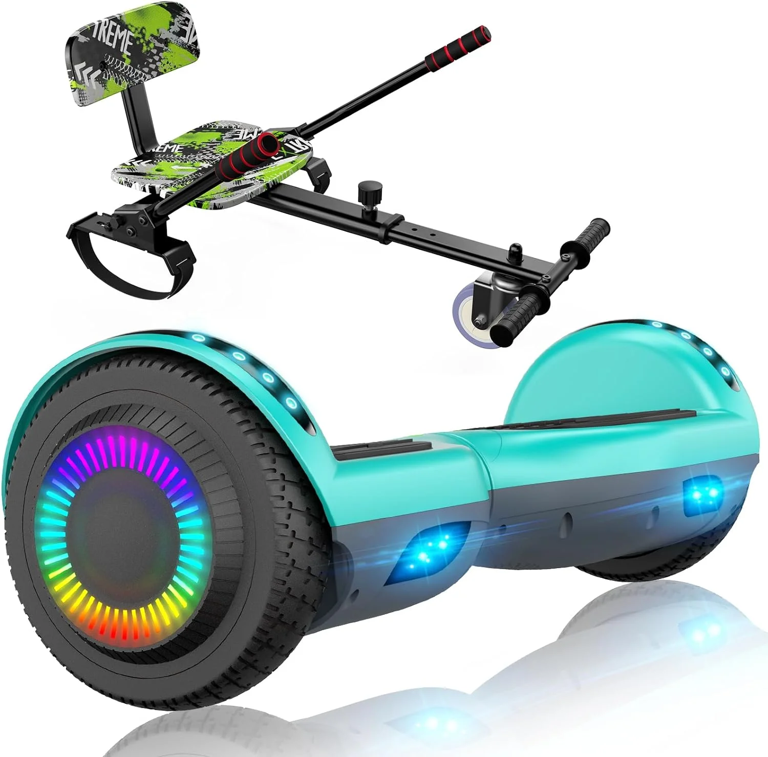 JOLEGE Hoverboard Go Kart Combo, 6.5