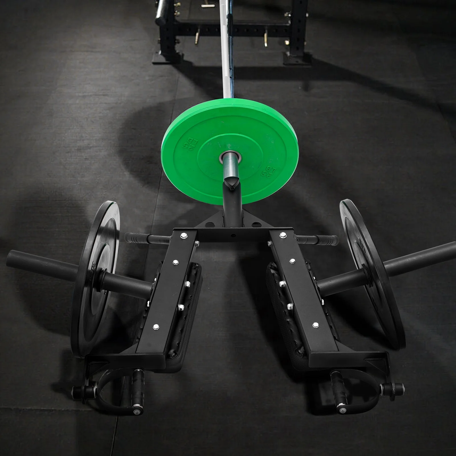 syedee Landmine Squat Attachment, Heavy-Duty T-Bar Row Machine with Viking Press, Fits 2-inch Olympic Barbell for Shoulder Press, Rowing - Womvr