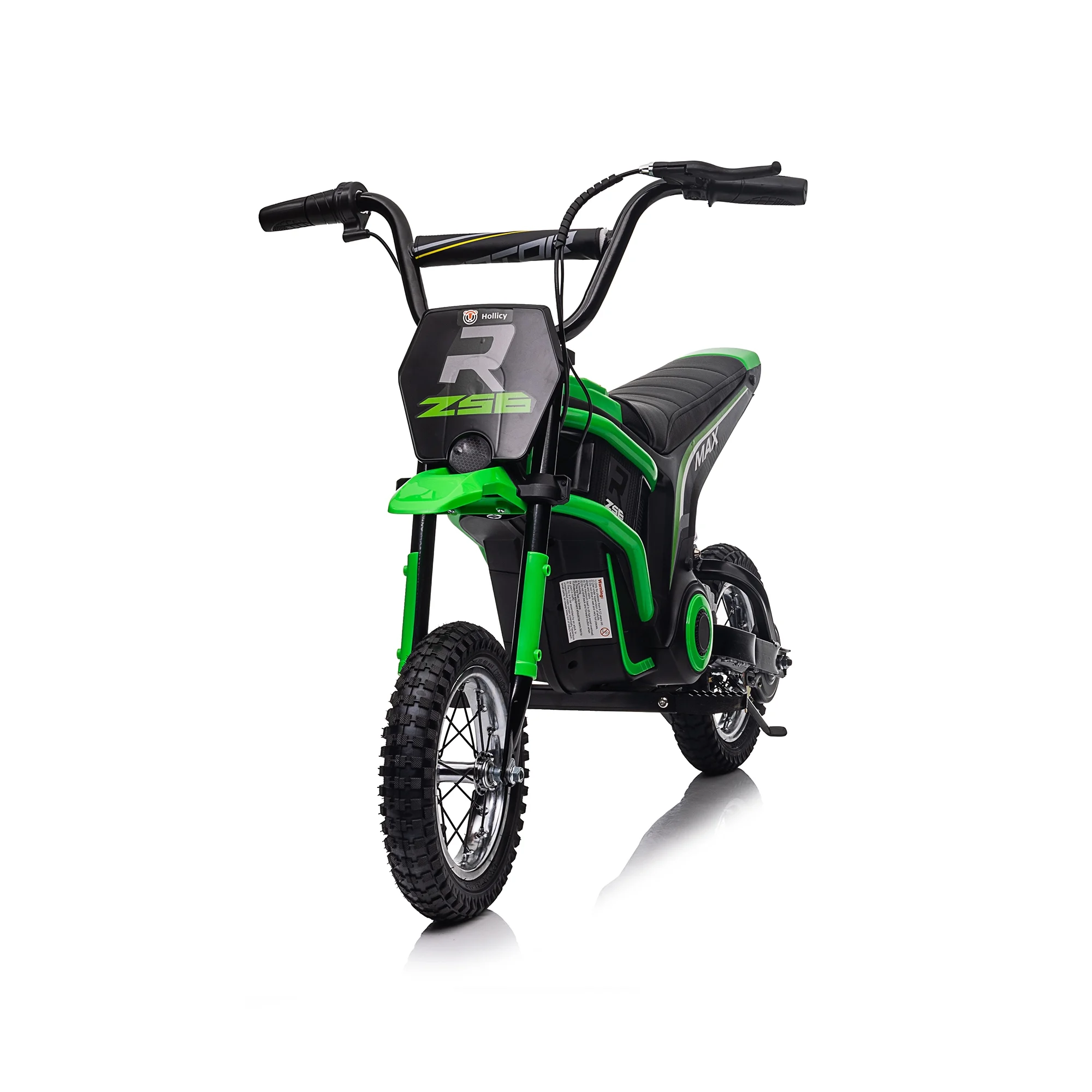 24V Electric Dirt Bike, 350W Electric Motorcycle Ride On Toys, Battery Powered Motorcycle Electric Car, Up to 14.3 MPH for Kids Ages 8+ Blue - Womvr