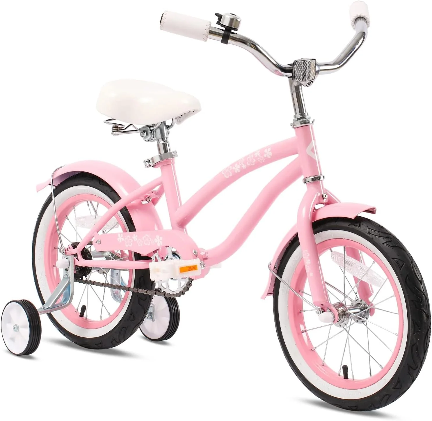 Glerc 16 inch Kids Cruiser Girls Bike for Child 4-7 Years,Mint Green - Womvr