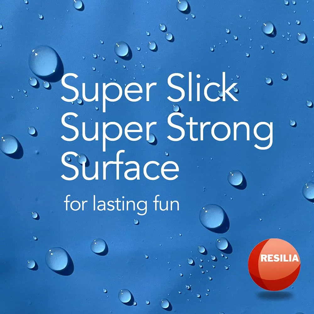 Resilia XL, 20' x 6' Super Slip Lawn Waterslide With Hold Steady Stakes - Womvr