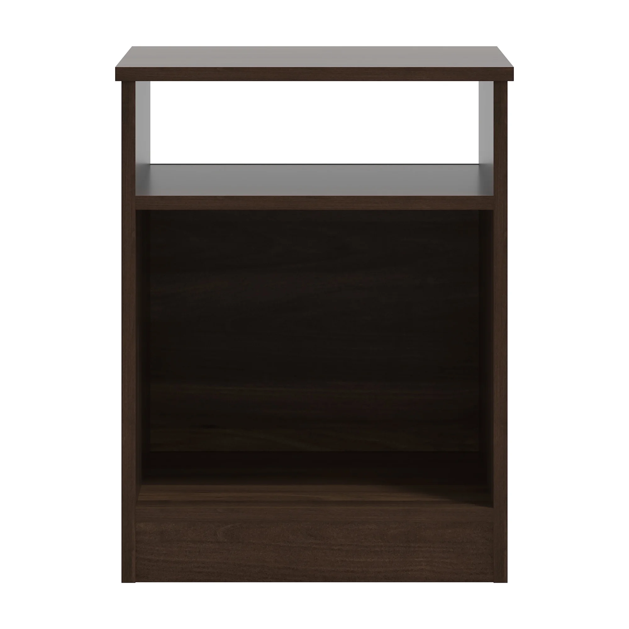 Mainstays Ardent Open Shelf Nightstand, White - Womvr