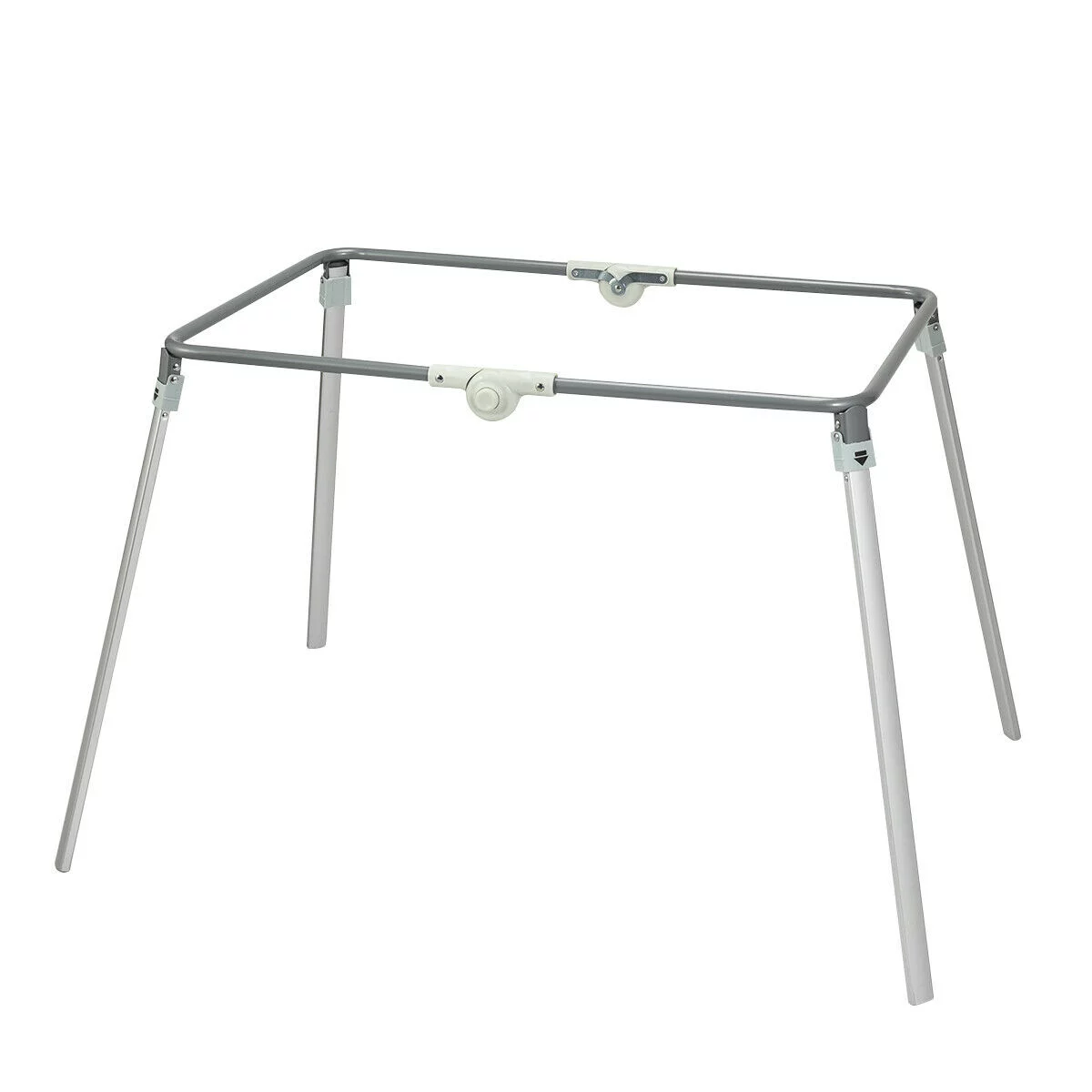 Gymax Foldable Baby Playpen Playard Lightweight Crib w/ Carry Bag For Infant Dark Gray - Womvr