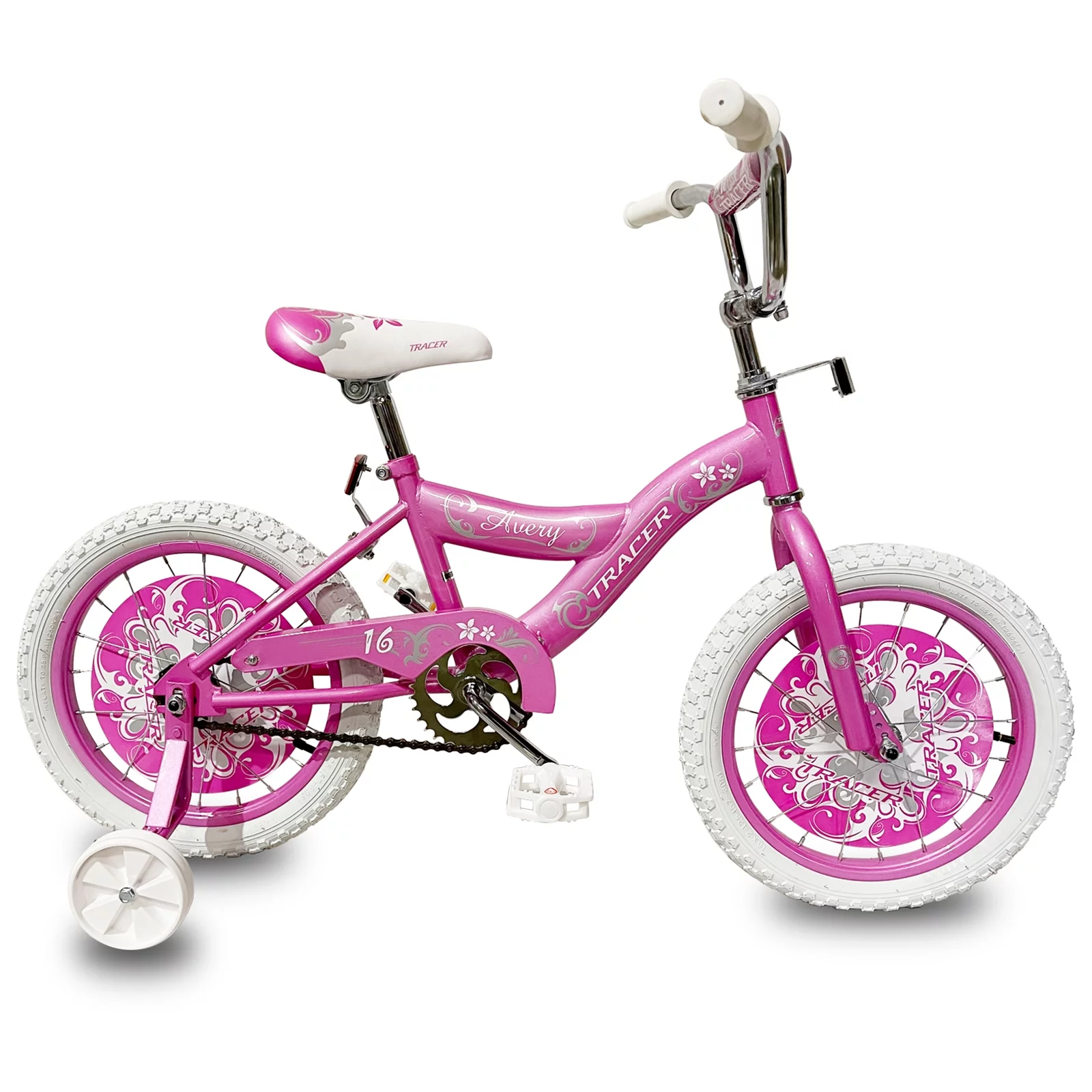 TRACER Daisy BMX 20 Inch Kids Bike, Boy and Girls Age 5 to 9, Purple - Womvr