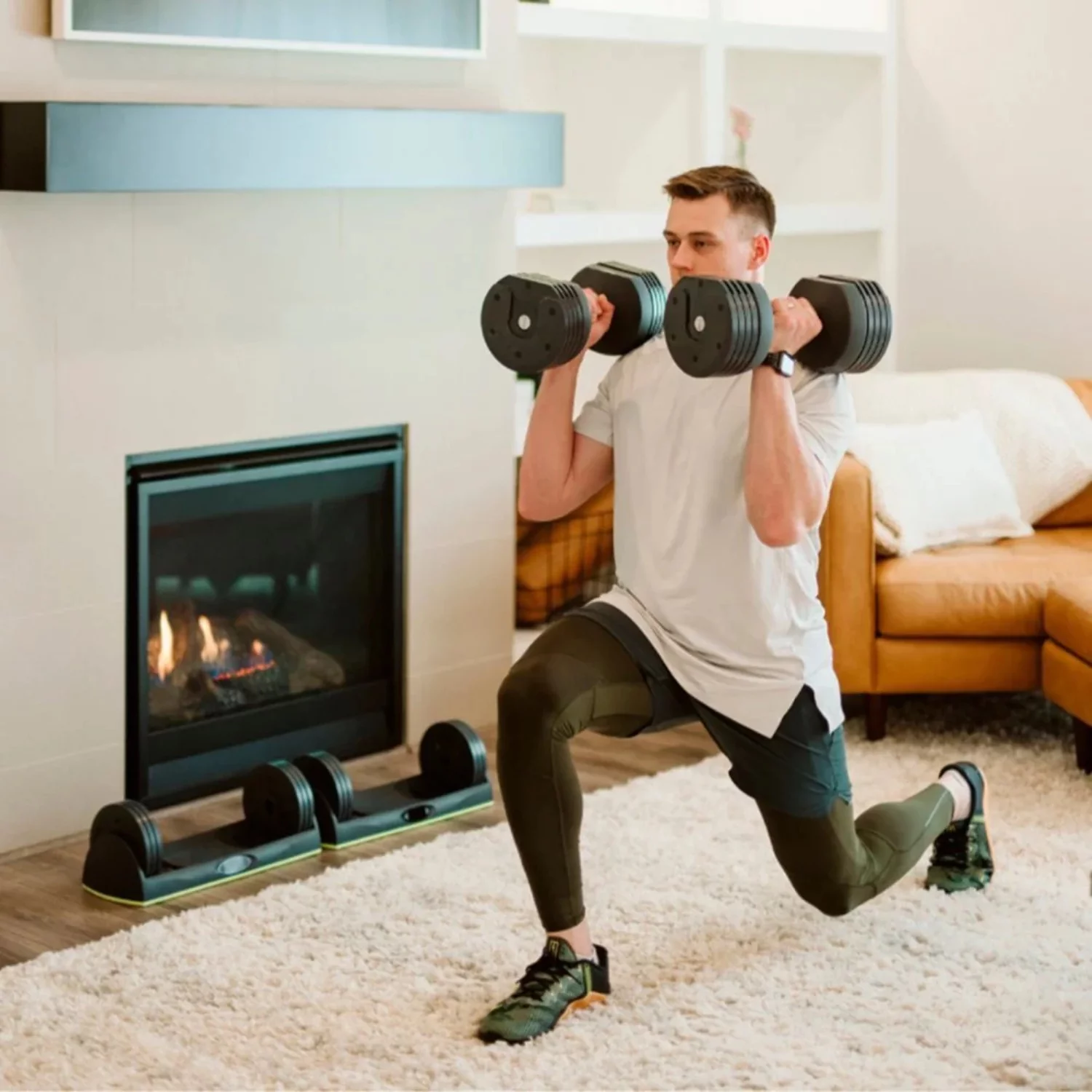 Adjustable Dumbbells 5-50lbs - Womvr