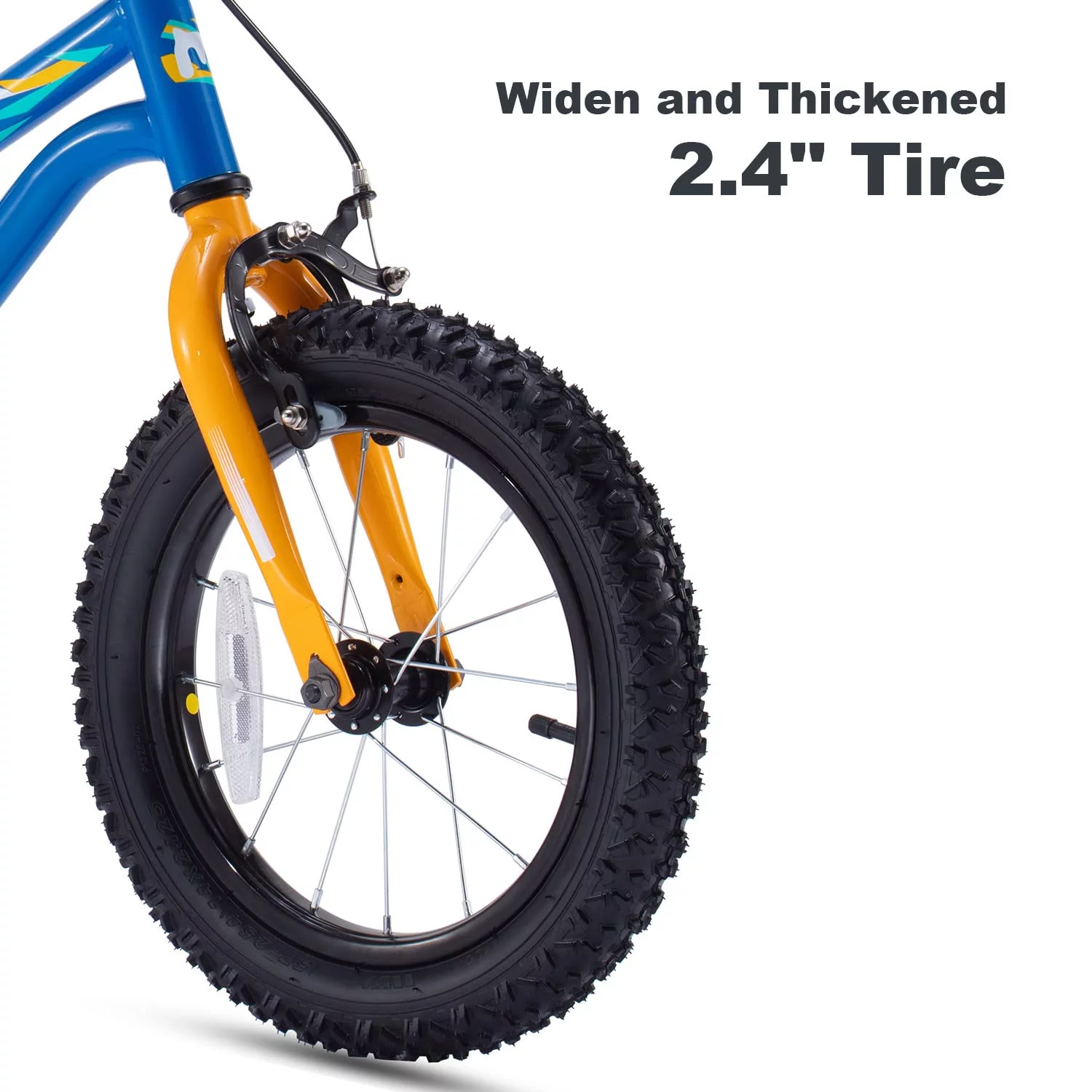 RoyalBaby Chipmunk Kids Bike Boys Girls 18 Inch Bicycle with Kickstand Blue - Womvr