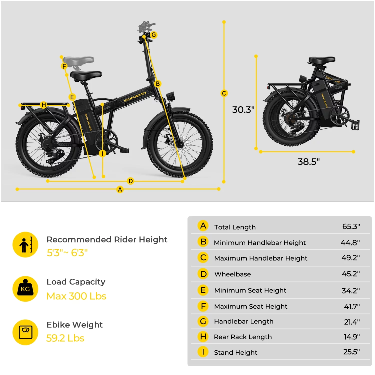 SOHAMO H3 Electric Bike for Adults 20