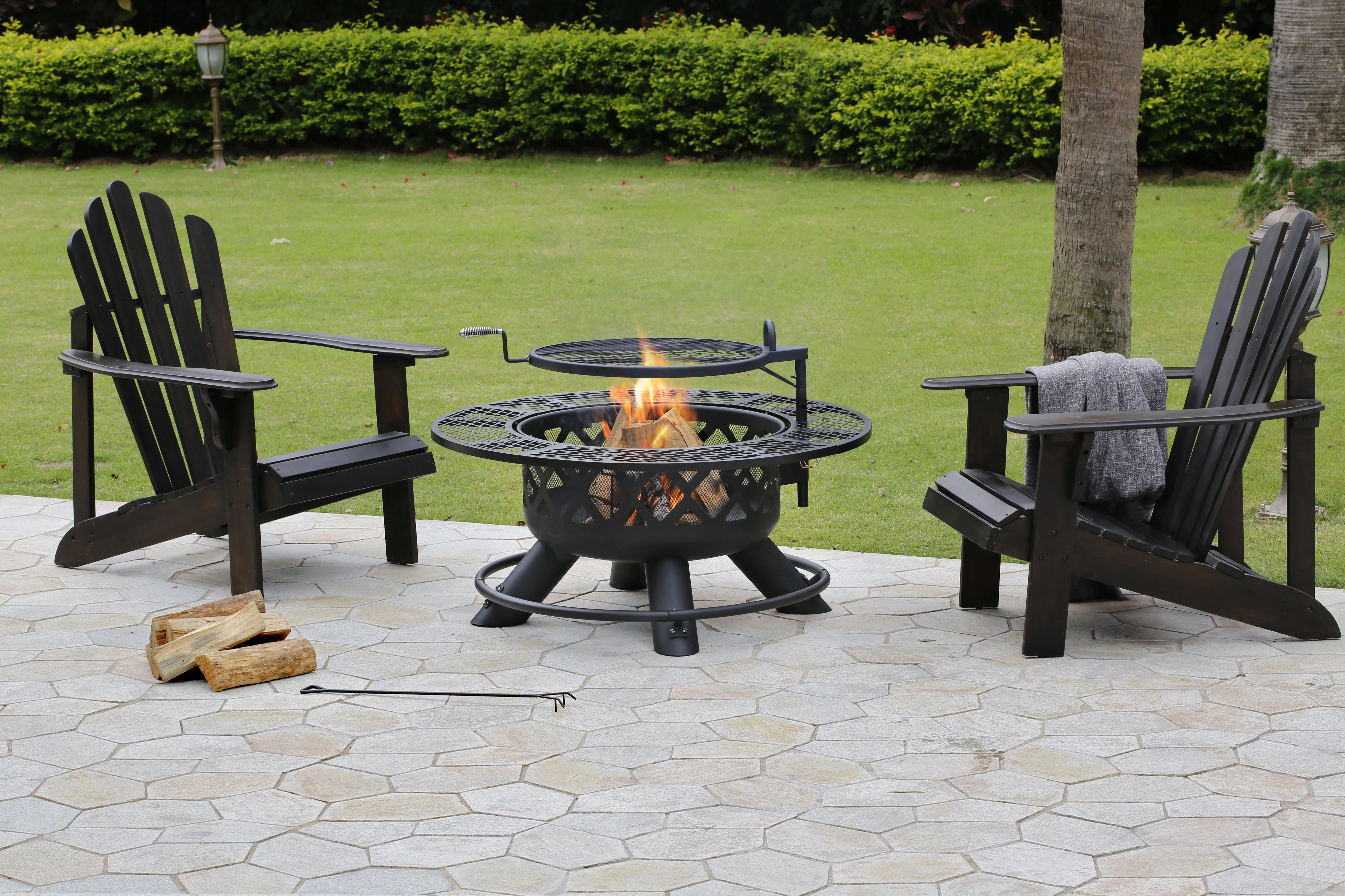 Big Horn 40in Ranch Fire Pit - Womvr